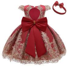 Vestido infantil elegante para festa e natal, vestidos para meninas, vestido de princesa para aniversário 2024 - compre barato
