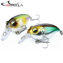 Crankbait Fishing Lure Weights 48mm/8g Bass Fishing Bait Tackle Whopper Holographic Pesca Saltwater Lures Trolling Lure Crank 2024 - buy cheap