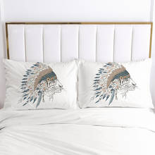 Customize 3D 2PCS Pillow Cases Decoration Throw Pillow Cover Bedding PillowCase 50x75 70x70 Home textile Bohemia Drop Ship 2024 - buy cheap