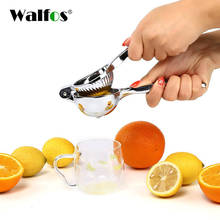 Walfos  Stainless Steel Kitchen Hand Tools Zinc Alloy Lemon Juicer Orange Queezer Juice Squeezer Kitchen Fresh Juice Tool 2024 - buy cheap