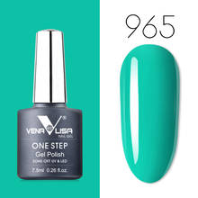 New Nail Art Design Manicure Venalisa 7.5ml One Step Gel Polish Soak Off Enamel Gel Polish UV Gel Nail Polish Lacquer Varnish 2024 - buy cheap