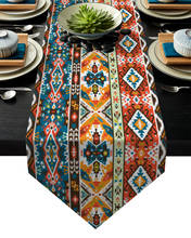 Toalha de mesa moderna abstrata nawattle, toalha de mesa para decoração de casa e festa de casamento, alta precisão 2024 - compre barato