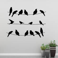 Hot Bird Wall Sticker Wall Decal Sticker Home Decor Kids Room Nature Decor Decoration Accessories 2024 - buy cheap