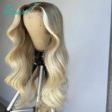 Ash Blonde Lace Front Wig 13x4/13x6 Loose Wave Human Hair Frontal Wig Transparent Pre Plucked Remy Hair Glueless Lace 180% Qearl 2024 - buy cheap