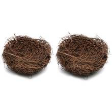 Creative Easter Decor of Simulated Mini Artificial Quail Egg Bird's Nest Model Q0KA 2024 - buy cheap