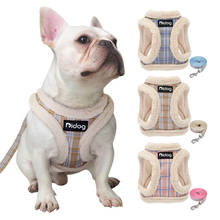 Winter Small Dog Harness Vest and Leash Set Cotton Comfortable Soft Puppy Dog Harness and Leads Cat Pet Harness for Small Dogs 2024 - buy cheap