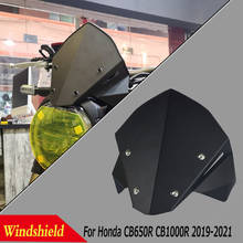 CB650R CB1000R CNC Aluminum Windshield For Honda CB 650R 1000R Windscreen Wind Air Deflector 2019 2020 Motorcycle Accessories 2024 - buy cheap