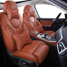 KOKOLOLEE-Funda de cuero personalizada para asiento de coche, accesorio para LAND ROVER Discovery, Freelander, Range Rover, Evoque, Range Rover sport 2024 - compra barato
