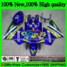 Corpo Para HONDA NSR 250 R MC18 PGM2 NSR 250R NS250 NSR250R 88 89 84BS.16 MC16 NSR250 R RR NSR250RR 1988 Fábrica Azul 1989 Fairing 2024 - compre barato