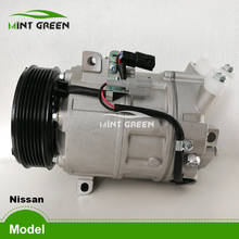 Compressor ca para automóvel, condicionador de ar, dcs17ec, para nissan c25, azul e mr20 2024 - compre barato