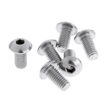 6pcs M5 x 10mm Bike Disk Brake Rotor Bolts Cycling Parts, T25 Head Screws 2024 - buy cheap