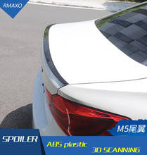 For 18 BMW G30 G38 Spoiler ZS ABS Material Car Rear Wing Primer Color Rear Spoiler For BMW M5 520i 528i 535i 530i 525i  Spoiler 2024 - buy cheap