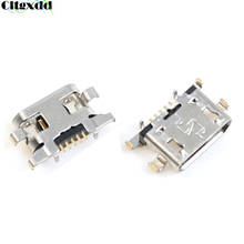 Cltgxdd-puerto de carga Micro USB, conector hembra de 5 pines para Lenovo Vibe A7020 K5 Note, Meizu M6 Meilan 6, 10 unids/lote 2024 - compra barato