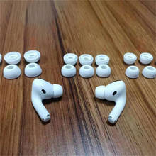 Funda de silicona para auriculares Apple Airpods Pro, a prueba de ruido, auriculares inalámbricos L, M, S 2024 - compra barato