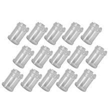 HLZS-100Pcs 5mm Led Light Emitting Diode Lampshade Light Guide Column Light Cap Protective Cover Led Transparent Lamp Cap 2024 - buy cheap