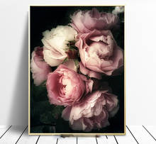 Flower Picture Rose Canvas Painting On The Wall Scandinavian Nordic Home Room Decoration Frameless Painting Poster 2024 - buy cheap