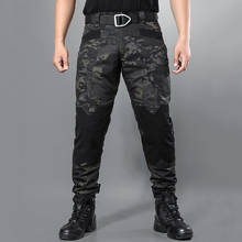 Men Casual Cargo Pants mens Jogger Camouflage Sweatpants Tactical Military Waterproof Trousers Male Airsoft Durable Overalls 2024 - buy cheap