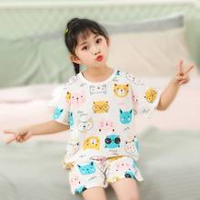 Kids Pajamas Summer Children's Pajama Sets Baby Girls Sleepwear Child Short Sleeves Pyjamas Boys Cotton Pijamas Clothing Sets 2024 - buy cheap