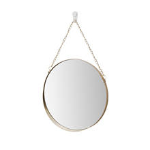 Innovative Art Decoration Round Makeup Mirror Dressing Bathroom Wall Hang Home Decor 2024 - buy cheap