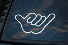 For Hawaii Sticker Vinyl Cut Out Decal HANG LOOSE Live Aloha Cell Phone Car JDM V291  Styling 2024 - buy cheap
