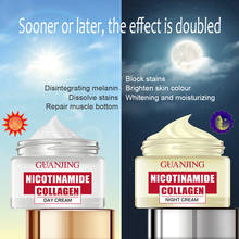 Nicotinamide Day Night Face Cream Whitening Cream For Face Moisturizing Repairing Skin Diminishing Spots Brightening Skin Care 2024 - buy cheap