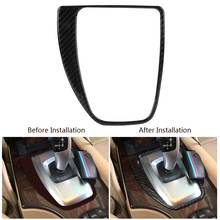 Carbon Fiber LHD Car Interior Center Gear Shift Control Panel Cover Frame Trim for BMW 5 Series E60(2008 - 2010) 2024 - buy cheap