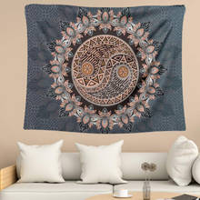 Large Mandala Tapestry Floral Yin Yang Wall Hanging Tapestry Bohemian Wall Decor Tapiz for Bedroom Dorm Living Room Boho Decor 2024 - buy cheap
