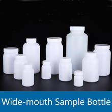 50mL-2000mL Wide-mouth Plastic Sample Bottle HDPE Reagent Bottle Laboratory 2024 - buy cheap