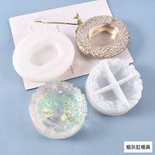 Bird's Nest Oval Ashtray DIY Crystal Epoxy Resin Mold Silicone Storage Box Mold Jewelry Making Accessaries Tools 2024 - buy cheap