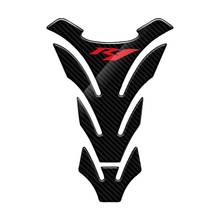 R1 Sticker Motorcycle Tank Pad Protector Stickers Case for Yamaha YZF-R1 r1 Tankpad 3D Carbon Look 2024 - buy cheap