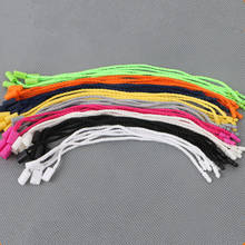 1000PC /lot Plastic Tag White Beige Black Hang Tag Polyester Rope String Snap Lock Pin Loop Tie Fasteners 2024 - buy cheap