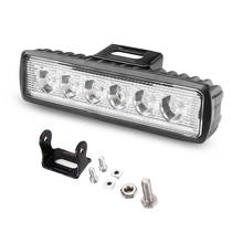 Luz Led de trabajo DRL para vehículos todoterreno, luces antiniebla DE TRABAJO DE 18W, 9-32V y 12 voltios, para SUV, coches y camiones 2024 - compra barato