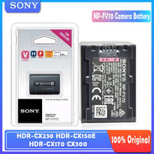 Sony-Paquete de batería de cámara de NP-FV70, Original, para Sony HDR-CX230, HDR-CX150E, HDR-CX170, CX300, AX700, AX100E, AX40, AX45, CX680, FDR-AXP55 2024 - compra barato