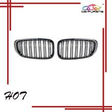 2012-2018 For-BMW 3 Series F15/F16 ABS Plastic Grille Double Slats Gloss black/Matt black/Triple Color+Chrome Front Grille 2024 - buy cheap