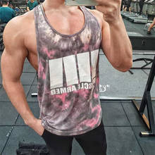 New Fitness Workout Singlet Sling Vest Men Bodybuilding Tank Top Camouflage sleeveless Shirt Boy Summer Brand Gym Gyms Clothing 2024 - buy cheap