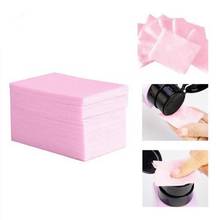 100pcs Lint-free Wipes Napkins Nail Polish Remover Cleaner Lint Paper Soak Nail Art Cleaning Soft Hygienic Removal Gel Tools 2024 - buy cheap