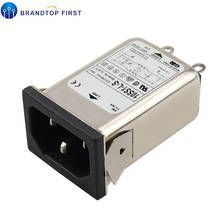Мощный EMI фильтр 10A 115/250 в с разъемом переменного тока 10SS1-L-S 2024 - купить недорого
