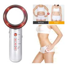 Ultrasonic Body Slimming Massager 3 in 1 EMS Fat Burner Infrared Therapy Ultrasonic Cavitation Face Beauty Machine Weight Loss 2024 - buy cheap