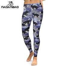 NADANBAO 2022 Leggings Women Animal Cat Legging Digital Print Fitness Leggins Slim High Waist Plus Size Workout Pants Legins 2024 - buy cheap