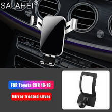 Phone Holder For Toyota C-HR 2017 2018 Car Air Vent Mobile Phone Cellphone Holder Stand Mount Cradle Clip For CHR 2017 2018 2019 2024 - buy cheap