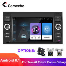 Camecho 2 Din Android 8.1 7'' Car Multimedia Video Player For Transit Fiesta Focus Galaxy Mondeo Fusion Kuga C-Max S-Max Connect 2024 - buy cheap