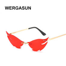 Óculos de sol tipo olho de gato gargasun, óculos fashion, feminino, luxuoso, novo, colorido, exclusivo, uv400 2020 2024 - compre barato