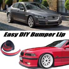 Bumper Lip Deflector Lips For Jaguar XE 2015 Front Spoiler Skirt For Car View Tuning / Body Kit / Strip 2024 - buy cheap