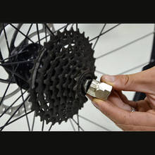 Bicicleta cassete volante roda livre lockring removedor ferramenta de reparo remoção com pino guia para bicicleta 2024 - compre barato