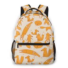 OLN Women Backpack with Multiple Using Women Backpacks Fox Pattern (1) Female School Bag Girls Travel Bag 2024 - buy cheap