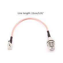 F Type Female Jack To CRC9 Male Right Angle RG316 Pigtail Cable 15cm For HUAWEI Modem Hot 2024 - buy cheap