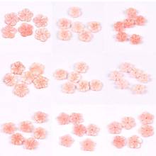 5Pcs 8-24.5mm Pink Flower Texture Curved Mother Of Pearl Natural Shells For Jewelry Making Earring Accessories Diy Charms Crafts 2024 - buy cheap