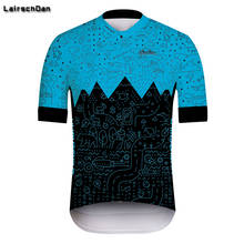 LairschDan-Camiseta de Ciclismo de equipo profesional, camisa de manga corta aero para bicicleta de montaña y carretera, Verano 2024 - compra barato