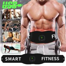 Smart Wireless Muscle EMS Abdominal Trainer Fitness Training Electric Weight Loss Stickers Body Slimming Belt Unisex 2024 - buy cheap