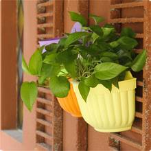 DIY Garden Hanging Planters Wall Baskets Pot Hanging Basket Flower Pot Plastic Flower Pots 2024 - buy cheap